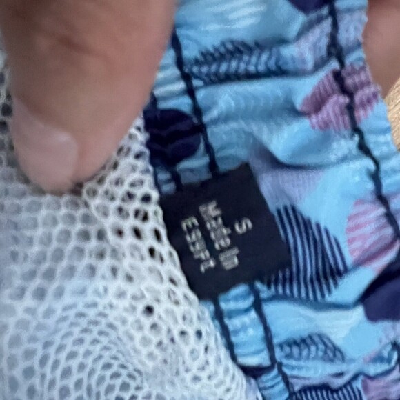 Tailorbyrd Blue Multidots Swim Trunks Bathing Suit Shorts Size S Summer Pool - Picture 6 of 9